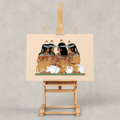 The Feast of Nebamun: Music of Celebration Giclée Print