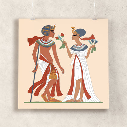 A Walk in the Garden Giclée Print