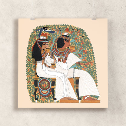 Userhat Beneath the Sycamore Tree Giclée Print