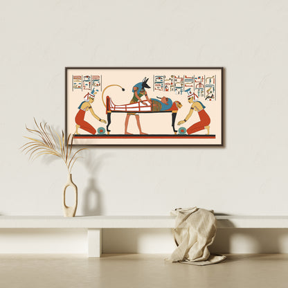 Inside the Embalming Tent Giclée Print