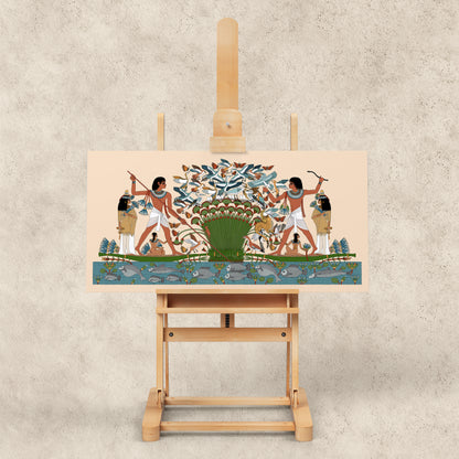 Nebamun Hunting in the Marshes (Reconstructed) Giclée Print