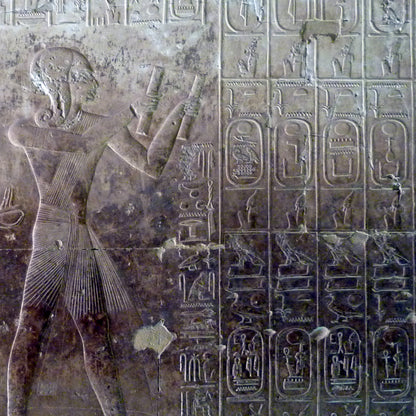 The Abydos King List (Colourised) Giclée Print