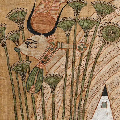 Hathor in the Mountains Greeting Card