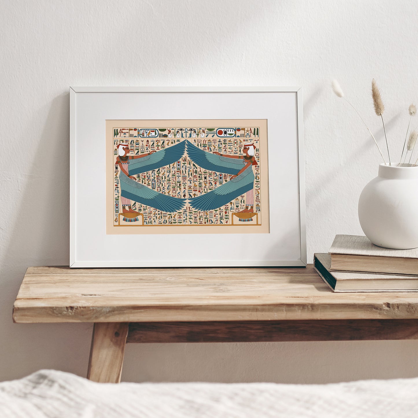 The Protective Embrace of Isis and Nephthys Giclée Print