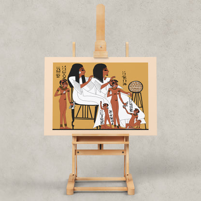 Inherkhau and his Grandchildren Giclée Print