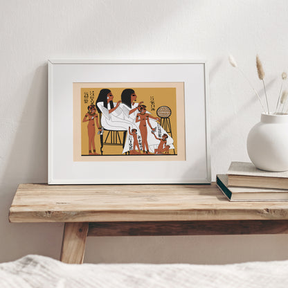 Inherkhau and his Grandchildren Giclée Print