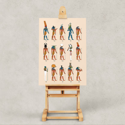The Ancient Egyptian Gods Giclée Print
