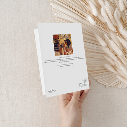 Hathor and the Pharaoh Greeting Card