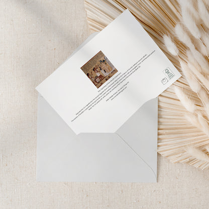 The Opening of the Mouth Ceremony Greeting Card