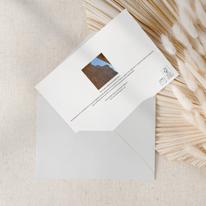 Seshat, Thoth, and the Sacred Persea Tree Greeting Card